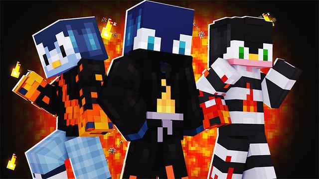 Thumbnail of the Minecraft Bedrock Marketplace product PENGUIN FIRE created by Pickaxe Studios.
