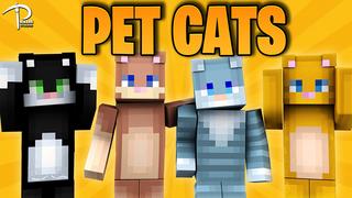 Thumbnail of the Minecraft Bedrock Marketplace product Pet Cats created by Pickaxe Studios.