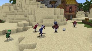 Screenshot of the Minecraft Bedrock Marketplace product Pirate World created by Pickaxe Studios.