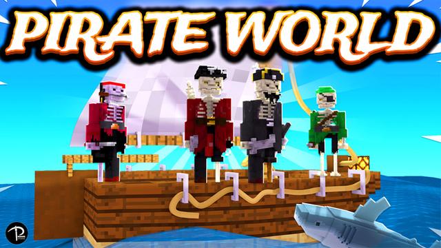 Thumbnail of the Minecraft Bedrock Marketplace product Pirate World created by Pickaxe Studios.
