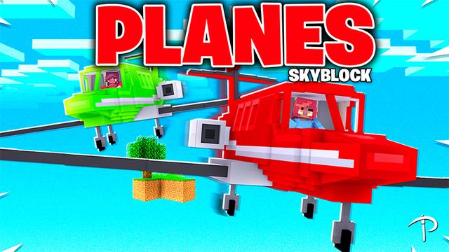 Thumbnail of the Minecraft Bedrock Marketplace product PLANES: Skyblock created by Pickaxe Studios.