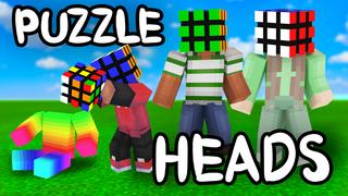 Thumbnail of the Minecraft Bedrock Marketplace product Puzzle Heads created by Pickaxe Studios.