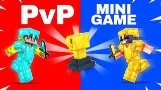 Thumbnail of the Minecraft Bedrock Marketplace product PvP MINI GAME created by Pickaxe Studios.