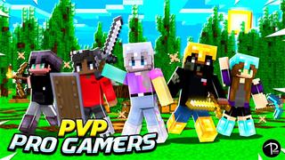 Thumbnail of the Minecraft Bedrock Marketplace product PVP Pro Gamers created by Pickaxe Studios.