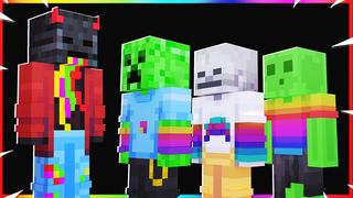 Thumbnail of the Minecraft Bedrock Marketplace product RAINBOW MOB! created by Pickaxe Studios.