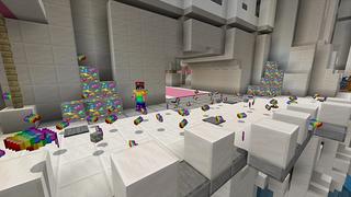 Screenshot of the Minecraft Bedrock Marketplace product Rainbow Ore Roleplay! created by Pickaxe Studios.