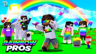 Thumbnail of the Minecraft Bedrock Marketplace product RAINBOW PROS created by Pickaxe Studios.