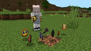 Screenshot of the Minecraft Bedrock Marketplace product Random Drops created by Pickaxe Studios.