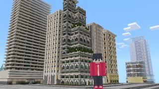 Screenshot of the Minecraft Bedrock Marketplace product REALISTIC CITY created by Pickaxe Studios.