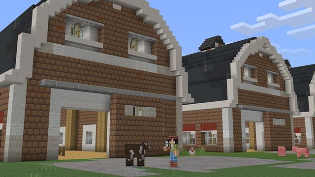 Screenshot of the Minecraft Bedrock Marketplace product Realistic Farm created by Pickaxe Studios.