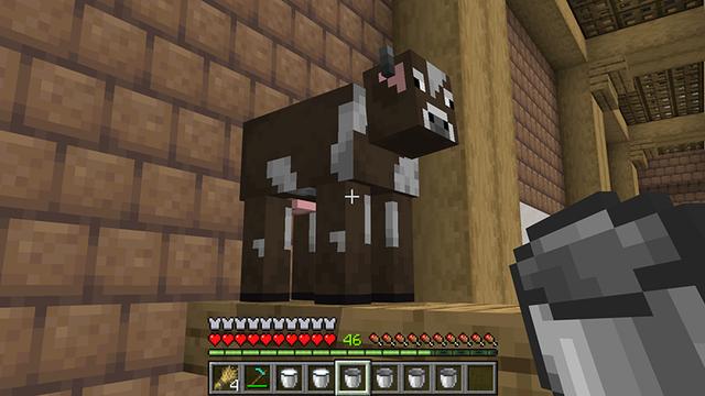 Screenshot of the Minecraft Bedrock Marketplace product Realistic Farm created by Pickaxe Studios.