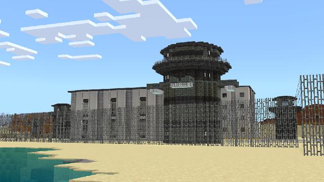 Screenshot of the Minecraft Bedrock Marketplace product REALISTIC PRISON created by Pickaxe Studios.