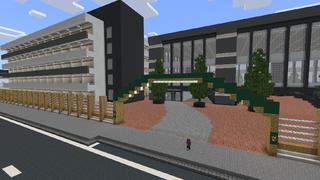 Screenshot of the Minecraft Bedrock Marketplace product Realistic School created by Pickaxe Studios.