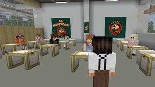 Screenshot of the Minecraft Bedrock Marketplace product Realistic School created by Pickaxe Studios.