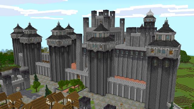 Screenshot of the Minecraft Bedrock Marketplace product REALISTIC VILLAGE created by Pickaxe Studios.