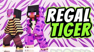 Thumbnail of the Minecraft Bedrock Marketplace product Regal Tiger created by Pickaxe Studios.