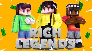 Thumbnail of the Minecraft Bedrock Marketplace product Rich Legends created by Pickaxe Studios.