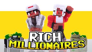 Thumbnail of the Minecraft Bedrock Marketplace product Rich Millionaires created by Pickaxe Studios.