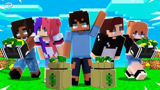 Thumbnail of the Minecraft Bedrock Marketplace product Rich Teen Friends created by Pickaxe Studios.