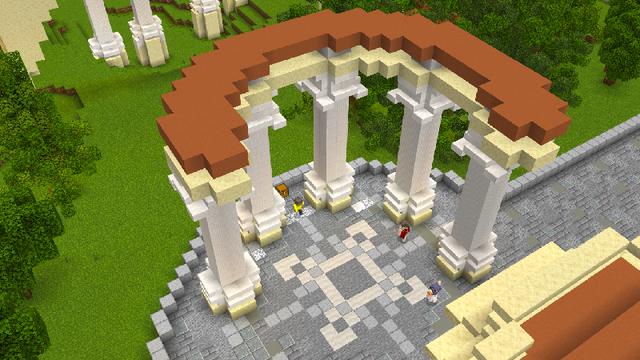 Screenshot of the Minecraft Bedrock Marketplace product ROMAN EMPIRE created by Pickaxe Studios.