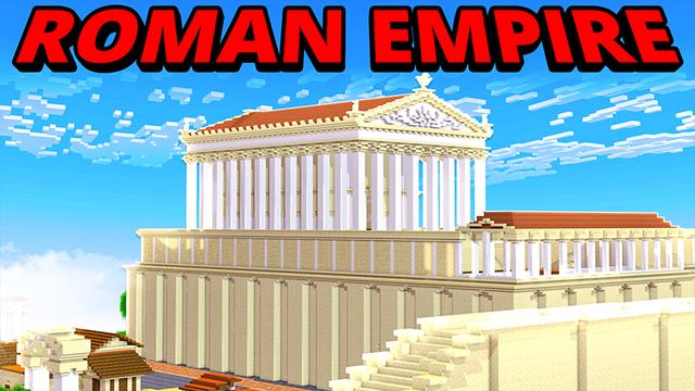 Thumbnail of the Minecraft Bedrock Marketplace product ROMAN EMPIRE created by Pickaxe Studios.