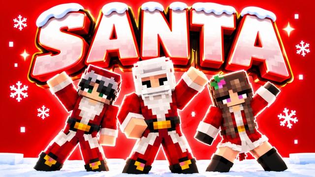 Thumbnail of the Minecraft Bedrock Marketplace product Santa created by Pickaxe Studios.