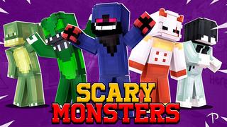 Thumbnail of the Minecraft Bedrock Marketplace product Scary Monsters created by Pickaxe Studios.