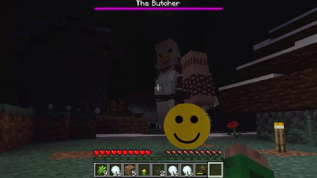 Screenshot of the Minecraft Bedrock Marketplace product SCARY Add-On created by Pickaxe Studios.