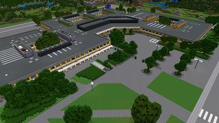 Screenshot of the Minecraft Bedrock Marketplace product School Furniture! created by Pickaxe Studios.