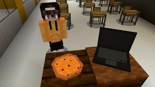 Screenshot of the Minecraft Bedrock Marketplace product School Furniture! created by Pickaxe Studios.