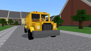 Screenshot of the Minecraft Bedrock Marketplace product School Furniture! created by Pickaxe Studios.