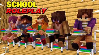 Thumbnail of the Minecraft Bedrock Marketplace product School Roleplay created by Pickaxe Studios.