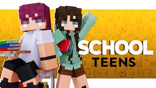 Thumbnail of the Minecraft Bedrock Marketplace product School Teens created by Pickaxe Studios.