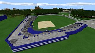 Screenshot of the Minecraft Bedrock Marketplace product School World created by Pickaxe Studios.