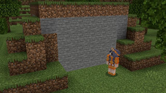 Screenshot of the Minecraft Bedrock Marketplace product SECRET STONE BASE created by Pickaxe Studios.