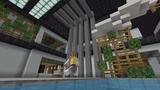 Screenshot of the Minecraft Bedrock Marketplace product SECRET STONE BASE created by Pickaxe Studios.