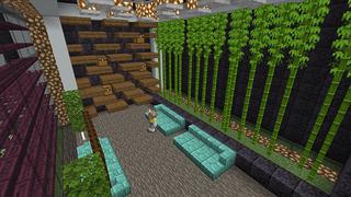 Screenshot of the Minecraft Bedrock Marketplace product SECRET STONE BASE created by Pickaxe Studios.