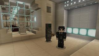 Screenshot of the Minecraft Bedrock Marketplace product Secret Underground Base created by Pickaxe Studios.