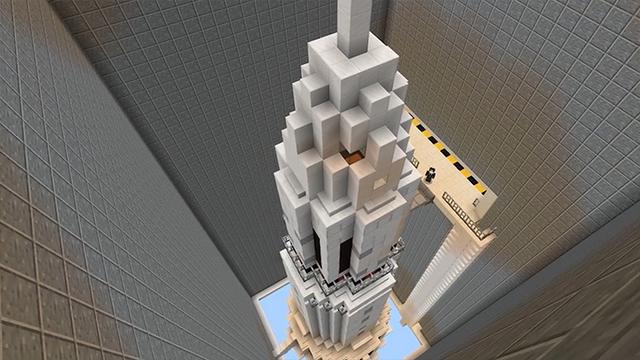 Screenshot of the Minecraft Bedrock Marketplace product Secret Underground Base created by Pickaxe Studios.
