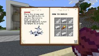 Screenshot of the Minecraft Bedrock Marketplace product SECURITY CAMERA+ created by Pickaxe Studios.