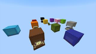 Screenshot of the Minecraft Bedrock Marketplace product Shulker Skyblock created by Pickaxe Studios.