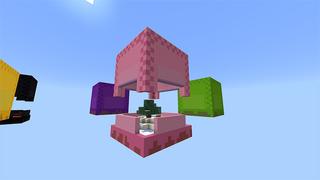 Screenshot of the Minecraft Bedrock Marketplace product Shulker Skyblock created by Pickaxe Studios.