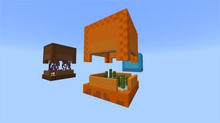 Screenshot of the Minecraft Bedrock Marketplace product Shulker Skyblock created by Pickaxe Studios.