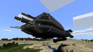 Screenshot of the Minecraft Bedrock Marketplace product Sky Base: Hacker Tools created by Pickaxe Studios.