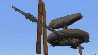 Screenshot of the Minecraft Bedrock Marketplace product SKY BASE created by Pickaxe Studios.