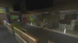 Screenshot of the Minecraft Bedrock Marketplace product SKY BASE created by Pickaxe Studios.