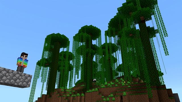 Screenshot of the Minecraft Bedrock Marketplace product SKY BLOCK 1 BLOCK! created by Pickaxe Studios.