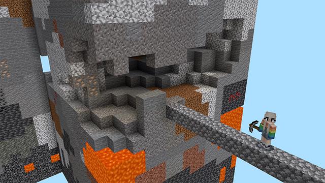 Screenshot of the Minecraft Bedrock Marketplace product SKY BLOCK! created by Pickaxe Studios.