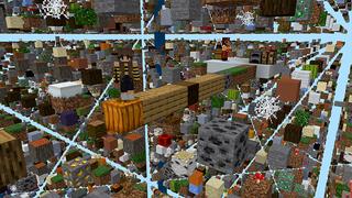 Screenshot of the Minecraft Bedrock Marketplace product SKY GRID BLOCK! created by Pickaxe Studios.