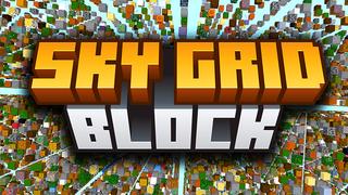 Thumbnail of the Minecraft Bedrock Marketplace product SKY GRID BLOCK! created by Pickaxe Studios.